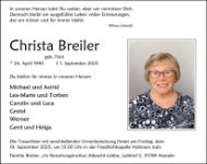 eine Anzeige
