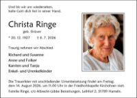 eine Anzeige