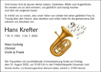 eine Anzeige