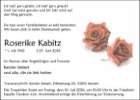 eine Anzeige
